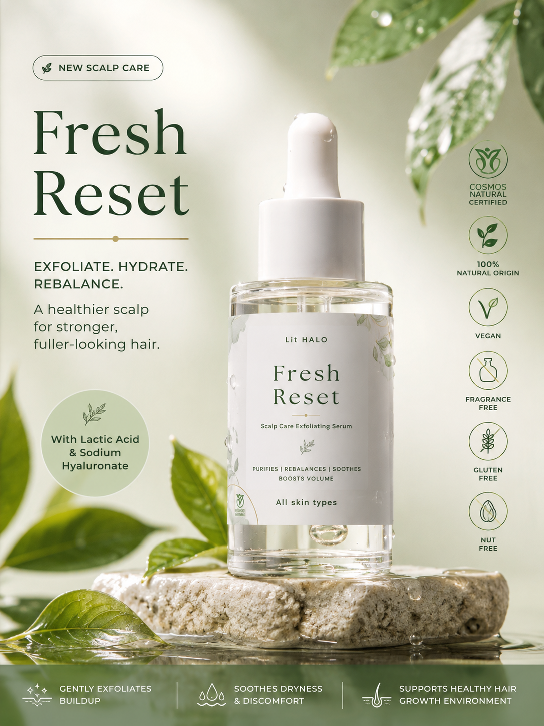 Fresh Reset Scalp Care Exfoliating Serum