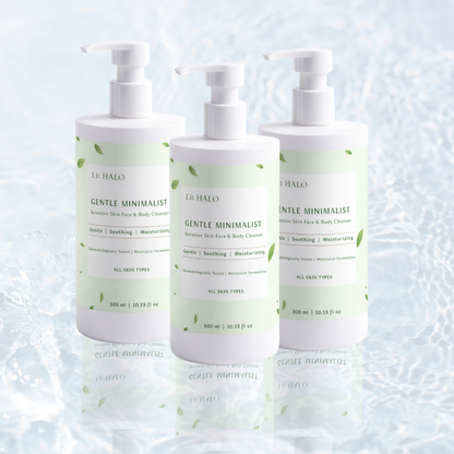 Lit HALO Gentle Minimalist Sensitive Skin Face & Body Cleanser